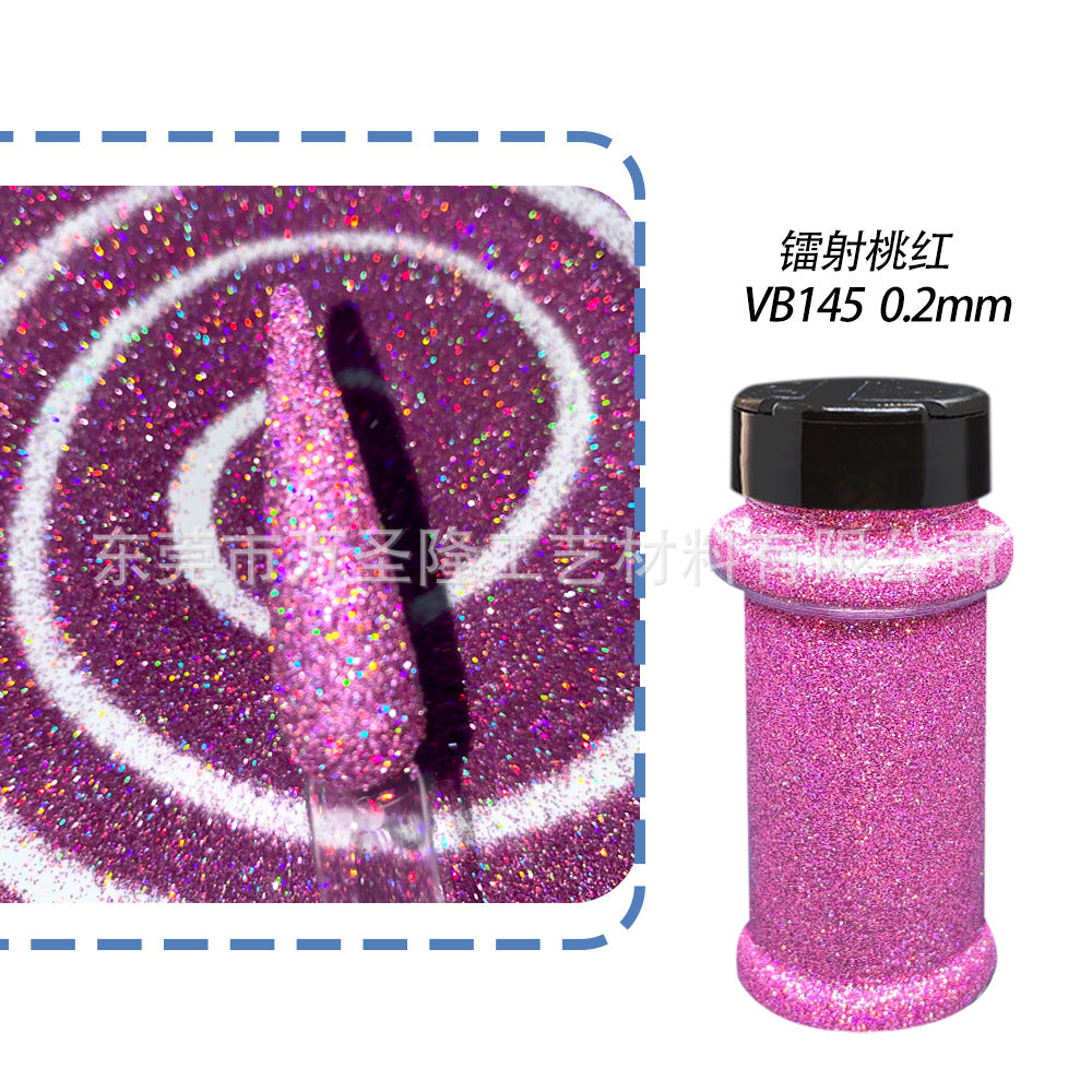 Wholesale Holographic Bottle Glitter Nail Art Colorful Sequins